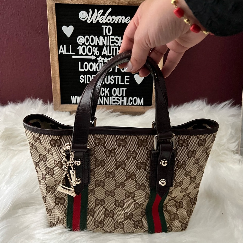❌SOLD❌Gucci Cherry line PM Totebag.